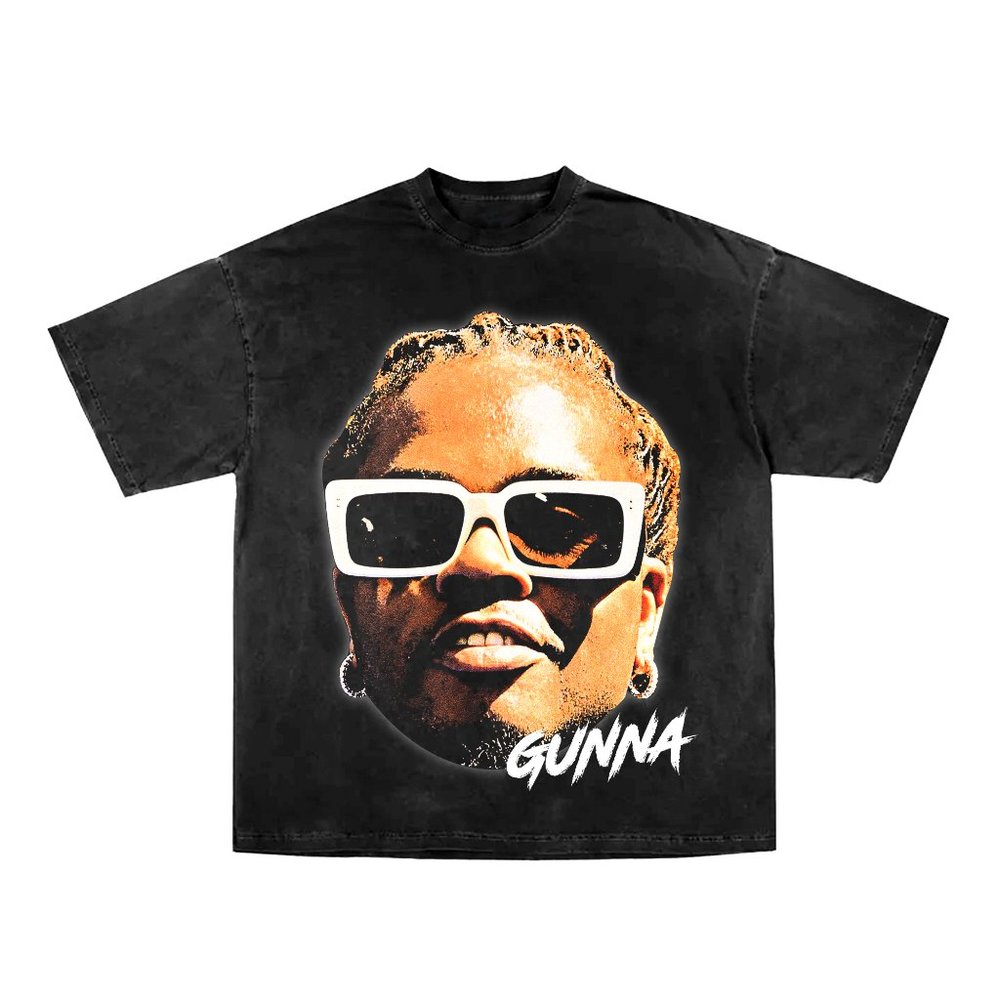 Gunna RAP TEE front and back